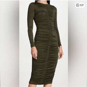 MINKPINK Willow Ruched Jersey Dress